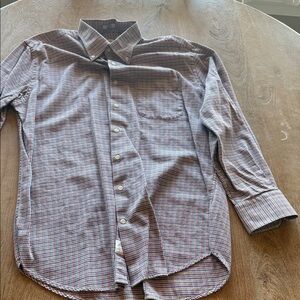 Peter Millar Multicolor Checkered Button Down Shirt